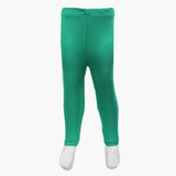 Girls Plain Tights - Green, Girls Tights Leggings & Pajama, Chase Value, Chase Value