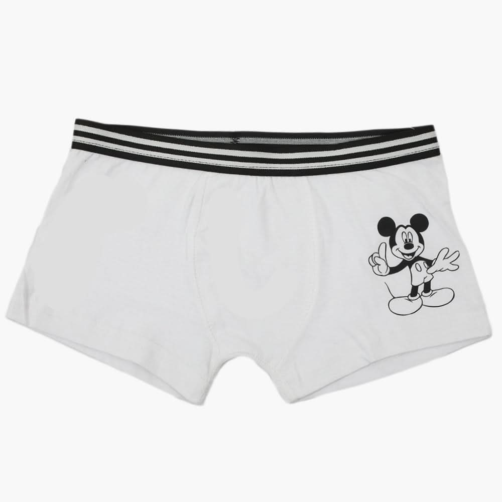 Boys Boxer - White, Boys Underwear, Chase Value, Chase Value