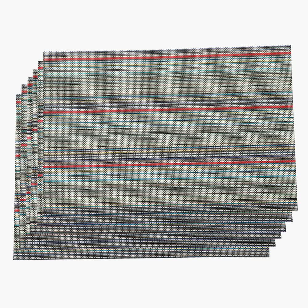Table Mat Pack Of 6 - Multi, Mats, Chase Value, Chase Value