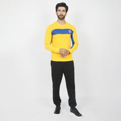 Men's Full Sleeves Sweat Shirt - Yellow