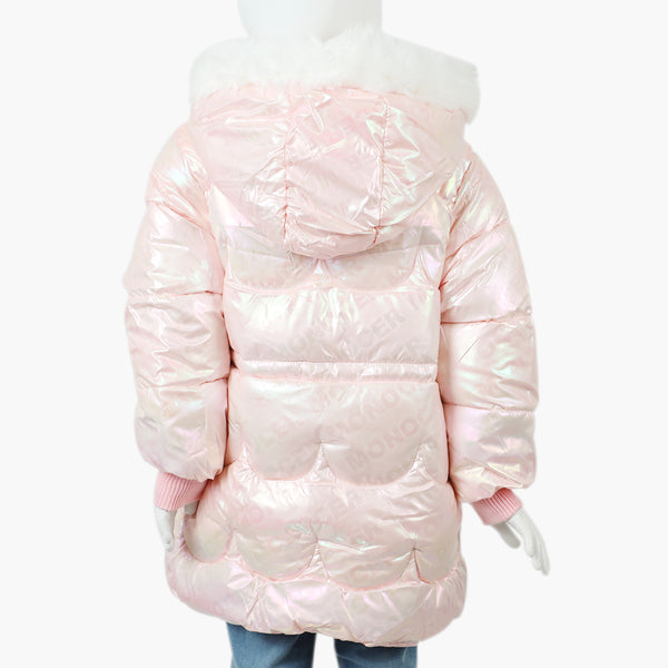 Girls Jacket - Baby Pink, Girls Jackets, Chase Value, Chase Value