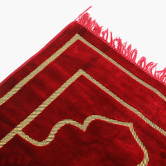 Ja-E-Namaz Prayer Mat - Red, Prayer Accessories Collection, Chase Value, Chase Value