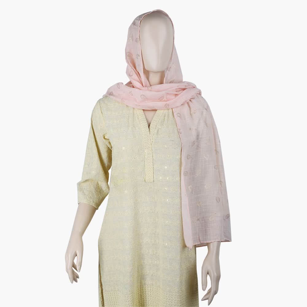 Women's Scarf - Peach, Women Shawls & Scarves, Chase Value, Chase Value