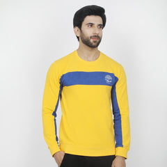 Men's Full Sleeves Sweat Shirt - Yellow