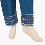 Women's Embroidered Unstitched 2 Pcs Suit - Steel Green, Women, 2Pcs Shalwar Suit, Chase Value, Chase Value