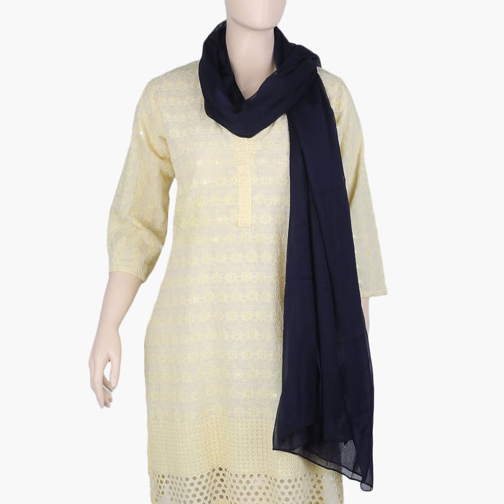 Women's Dupatta - Navy Blue, Women Dupatta, Chase Value, Chase Value