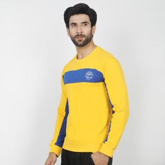 Men's Full Sleeves Sweat Shirt - Yellow