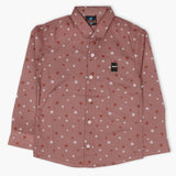 Boys Full Sleeves Shirt - Light Brown, Boys Shirts, Chase Value, Chase Value