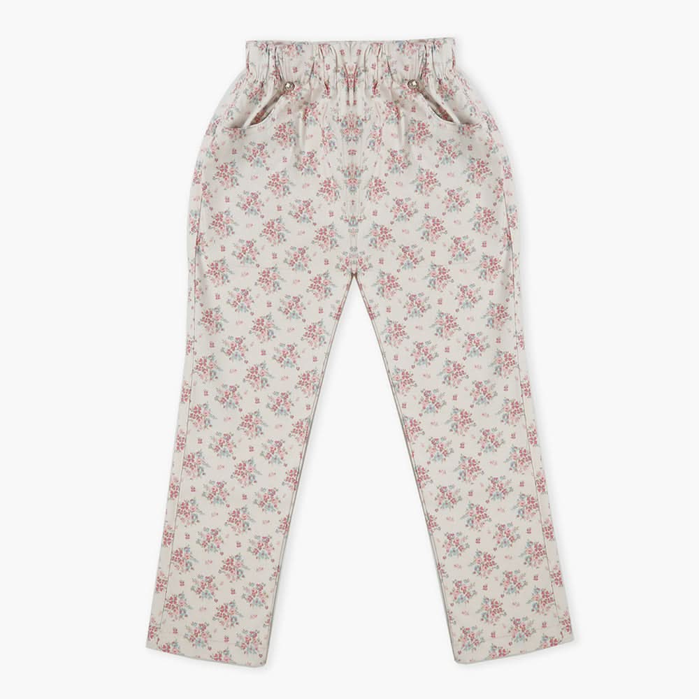 Girls Printed Pant - Multi Color, Girls Pants & Capri, Chase Value, Chase Value