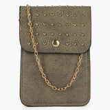 Women's Mobile Pouch - Grey, Women Clutches, Chase Value, Chase Value