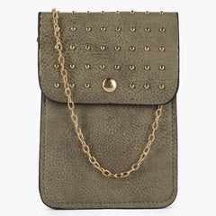 Women's Mobile Pouch - Grey, Women Clutches, Chase Value, Chase Value