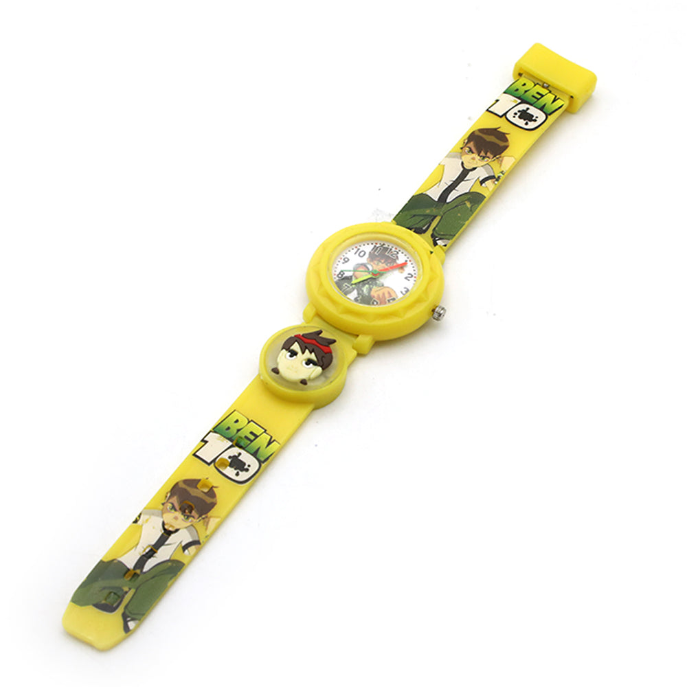 Children watch Disco light Round - Yellow, Boys Watches, Chase Value, Chase Value