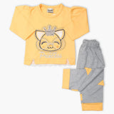 Newborn Girls Full Sleeves Suit - Peach, Newborn Girls Winterwear, Chase Value, Chase Value