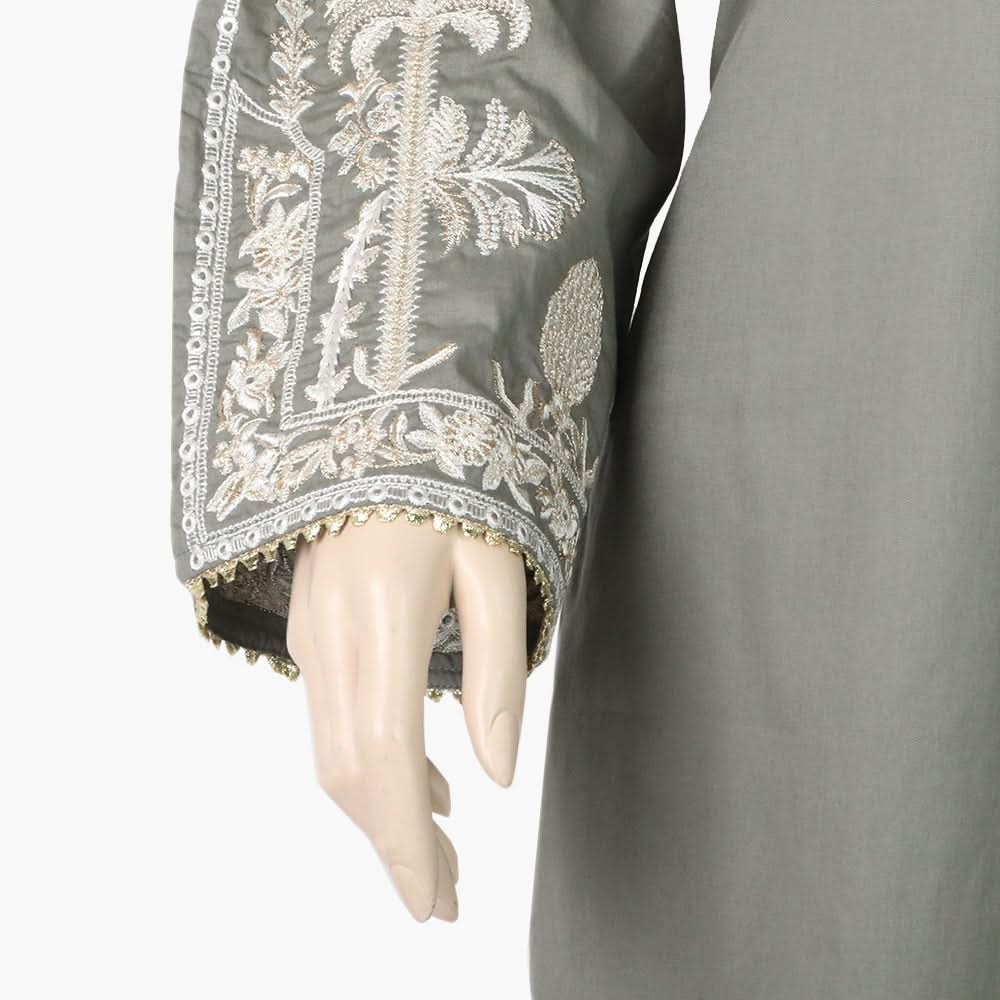 Women's Embroidery Shalwar Suit - Sand, Women Shalwar Suits, Chase Value, Chase Value