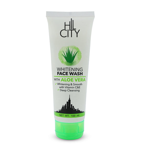 HIL CITY Whitening Face Wash Aloe Vera - 100ml, Face washes, Hil City, Chase Value