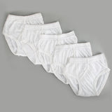 Boys Underwear Pack Of 5 - White, Boys Underwear, Chase Value, Chase Value
