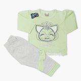 Newborn Girls Full Sleeves Suit - Green, Newborn Girls Winterwear, Chase Value, Chase Value