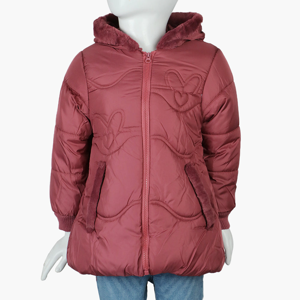 Girls Jacket - Tea Pink, Girls Jackets, Chase Value, Chase Value