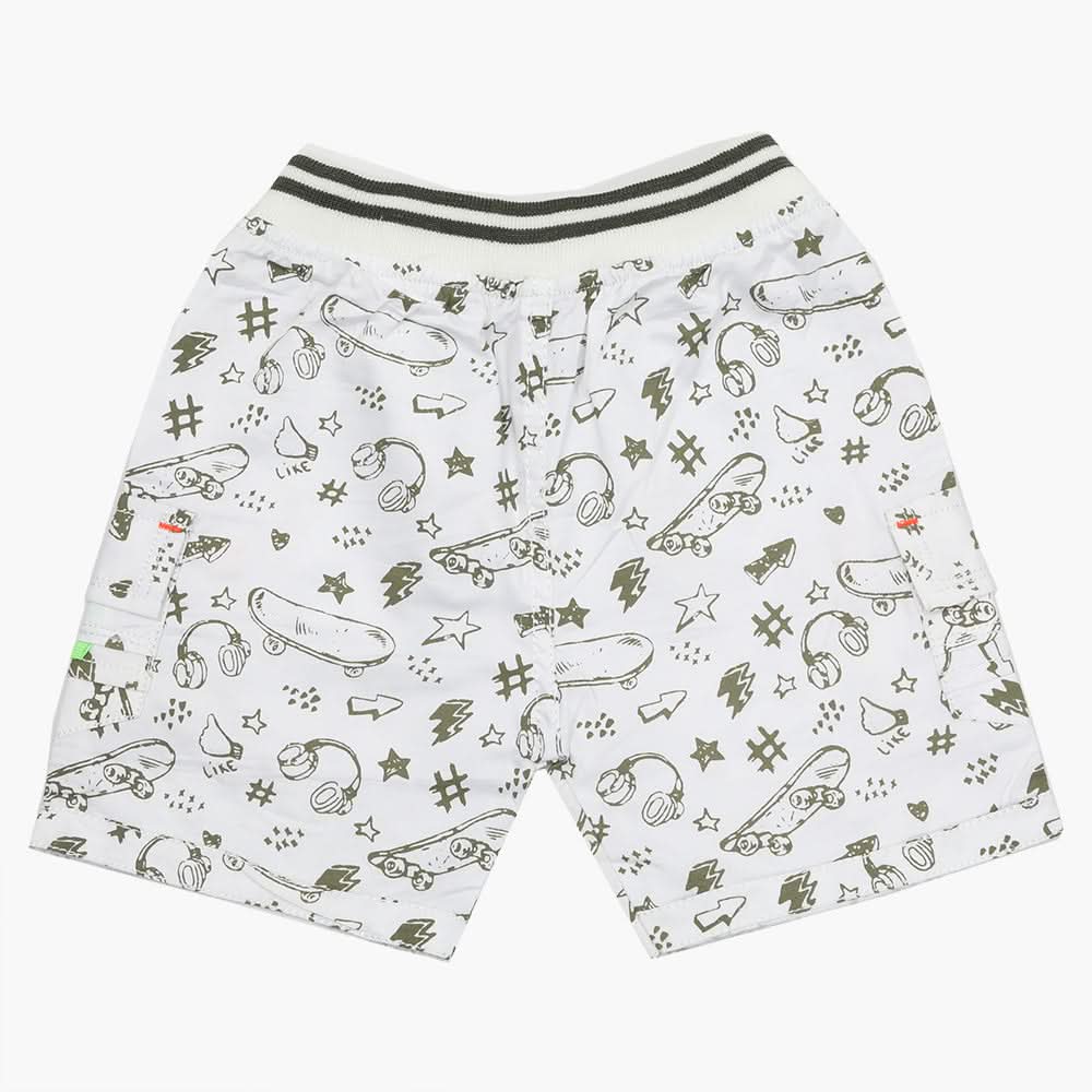 Boys Cotton Bermuda - Green, Boys Shorts, Chase Value, Chase Value