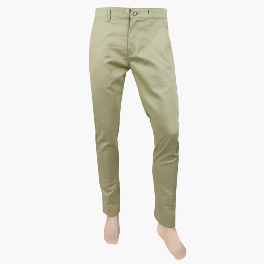 Men's Cotton Pant - Light Green, Men's Casual Pants & Jeans, Chase Value, Chase Value