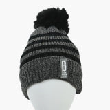Women's Woolen Striper Cap - Grey, Women Hats & Caps, Chase Value, Chase Value