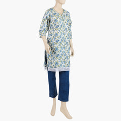 Women's Printed Lawn 2Pcs Suit - Multi Color, Women Shalwar Suits, Chase Value, Chase Value