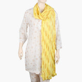 Women's Printed Dupatta - Yellow, Women Dupatta, Chase Value, Chase Value