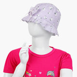 Girls Floppy Cap - Purple, Girls Caps & Hats, Chase Value, Chase Value
