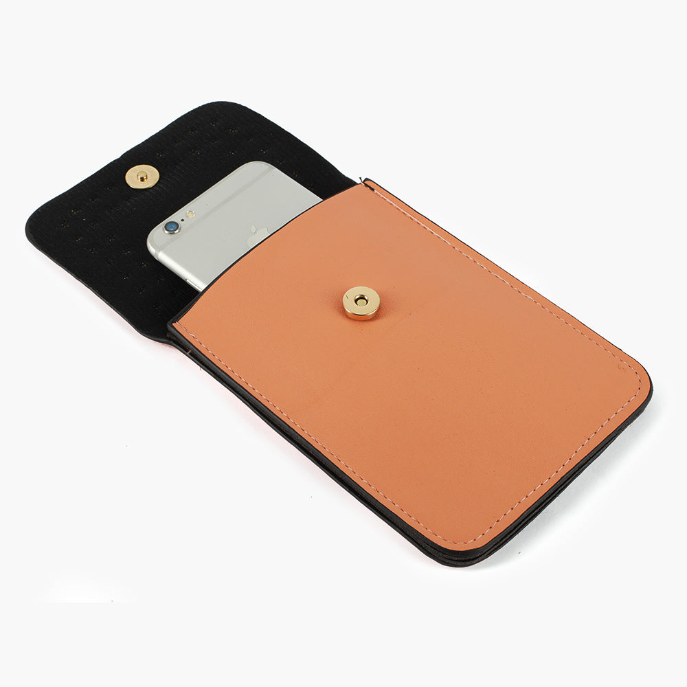 Women's Mobile Pouch - Peach, Women Clutches, Chase Value, Chase Value