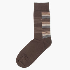 Eminent Men's Lycra Socks - Dark Brown, Men's Socks, Eminent, Chase Value
