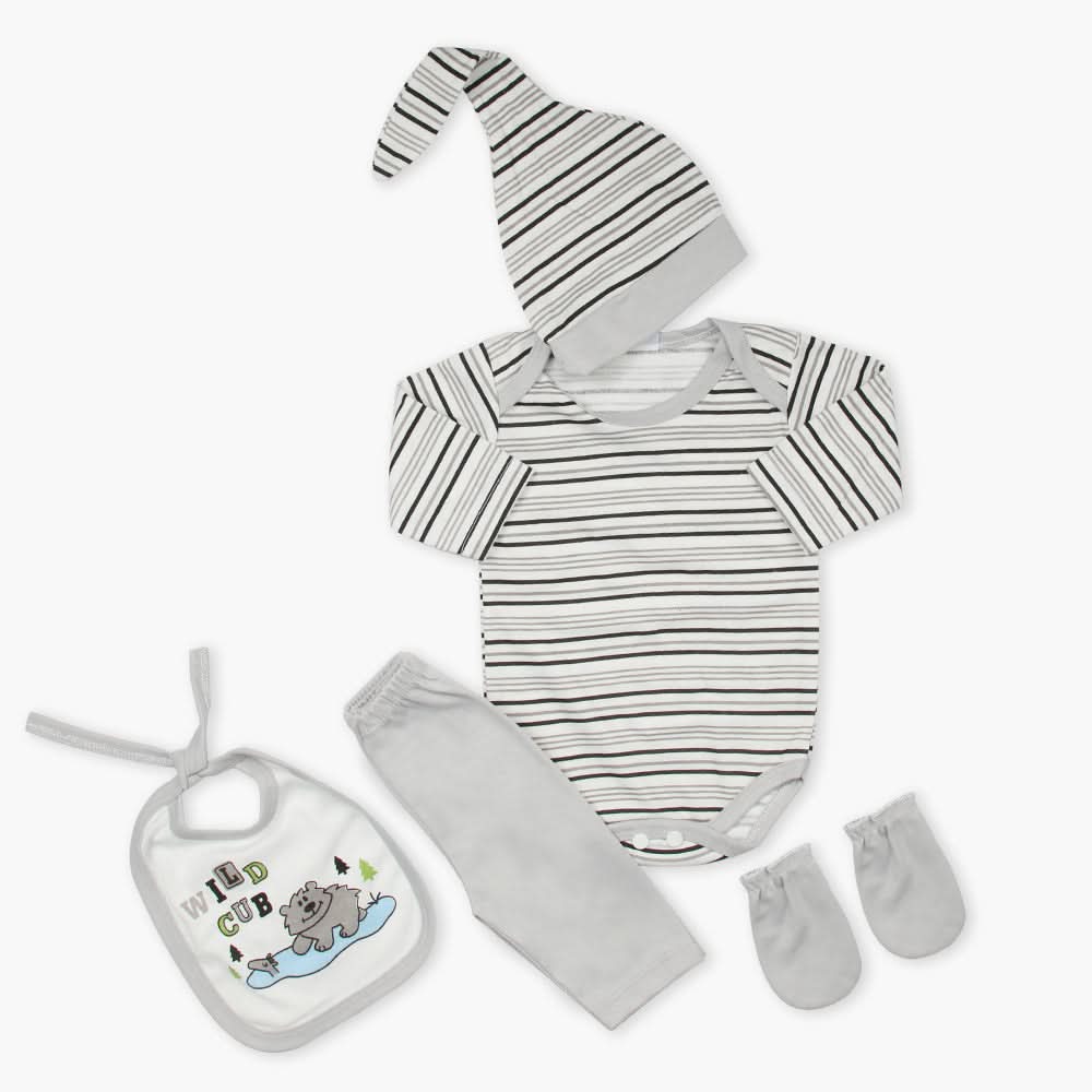 Newborn  Gift set - Light Grey, Newborn Gift Set, Chase Value, Chase Value