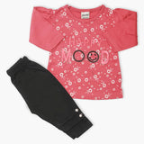 Newborn Girls Full Sleeves Suit - Maroon, Newborn Girls Winterwear, Chase Value, Chase Value