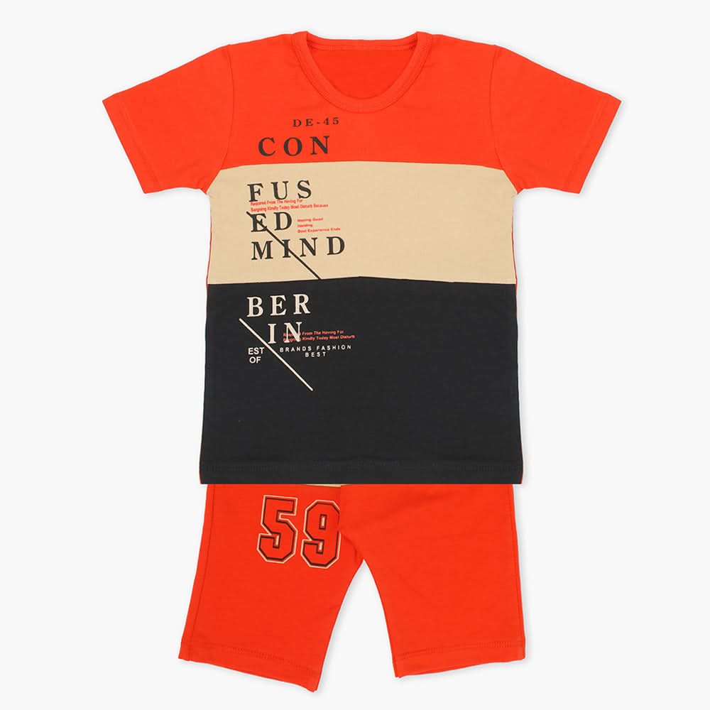 Boys Suit - Orange, Boys Sets & Suits, Chase Value, Chase Value