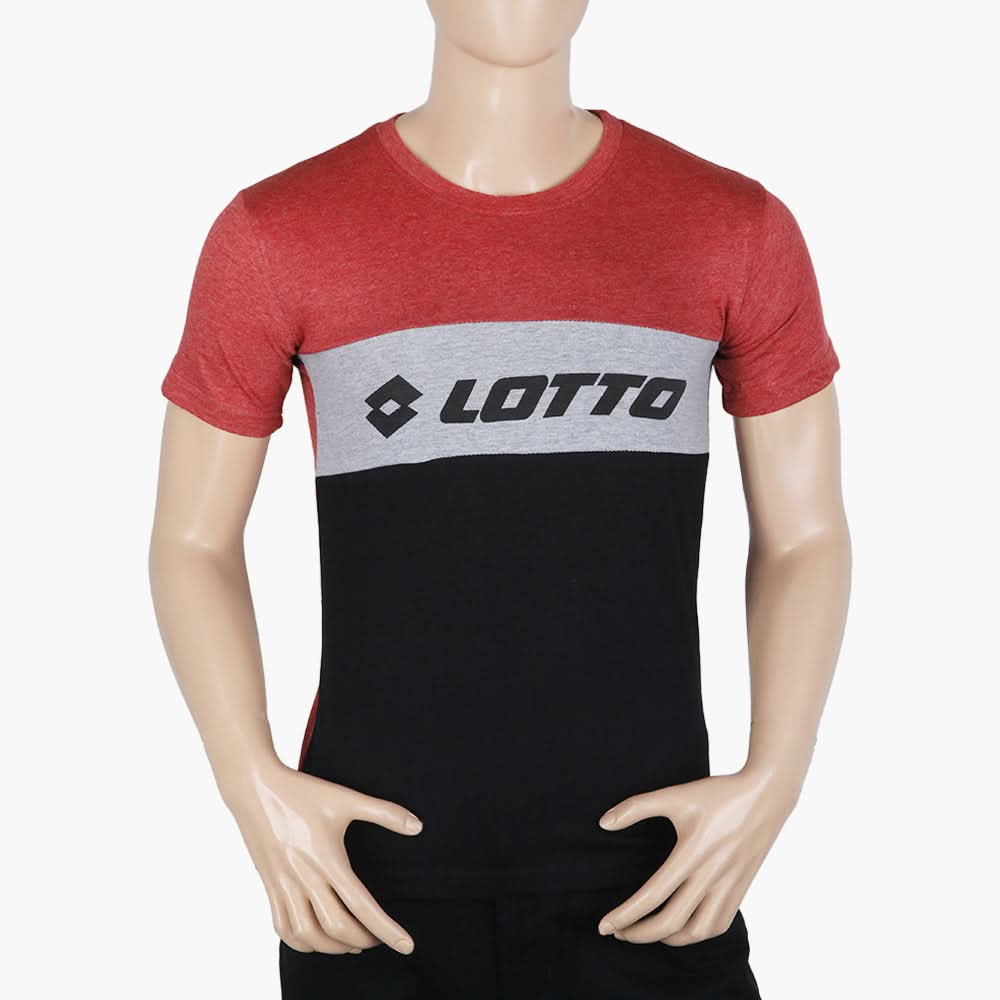 Men's Half Sleeves T-Shirt - Red, Men's T-Shirts & Polos, Chase Value, Chase Value