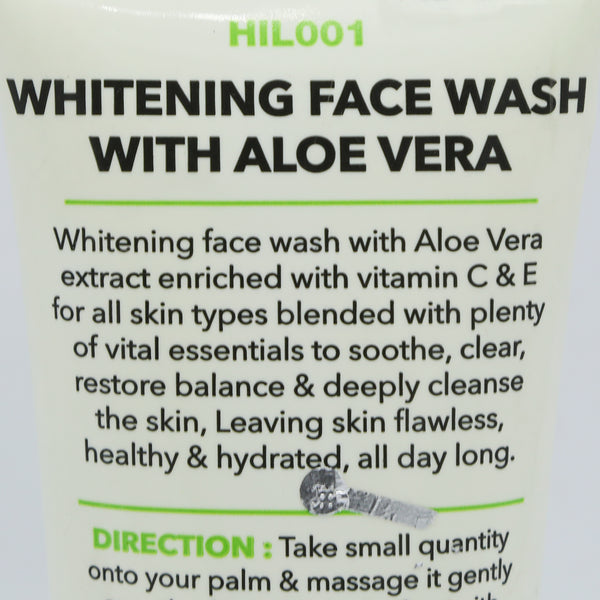 HIL CITY Whitening Face Wash Aloe Vera - 100ml, Face washes, Hil City, Chase Value
