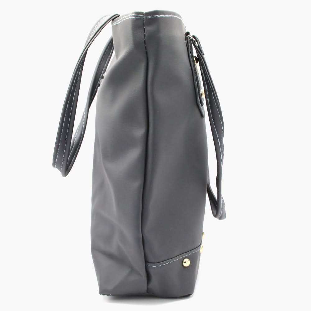 Women's Handbag - Dark Grey, Women Bags, Chase Value, Chase Value