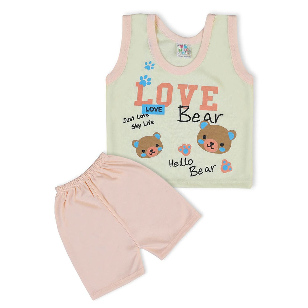 Newborn Boys Sando Suit - Yellow, Newborn Boys Sets & Suits, Chase Value, Chase Value