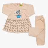 Newborn Girls Suit - Peach, Newborn Girls Winterwear, Chase Value, Chase Value