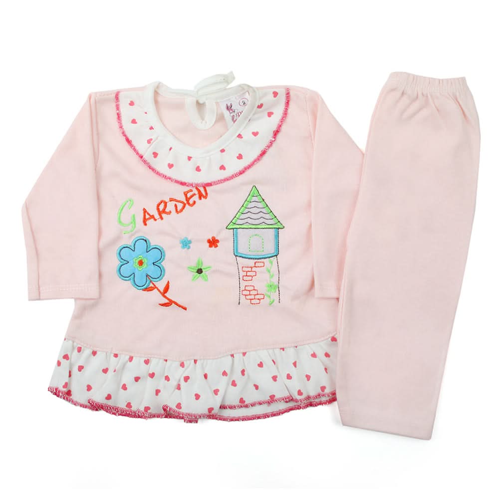 Newborn Girls Suit - Light Pink, Newborn Girls Winterwear, Chase Value, Chase Value