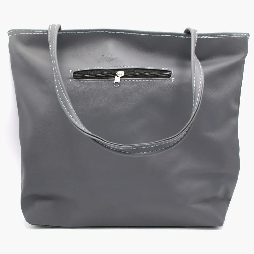 Women's Handbag - Dark Grey, Women Bags, Chase Value, Chase Value