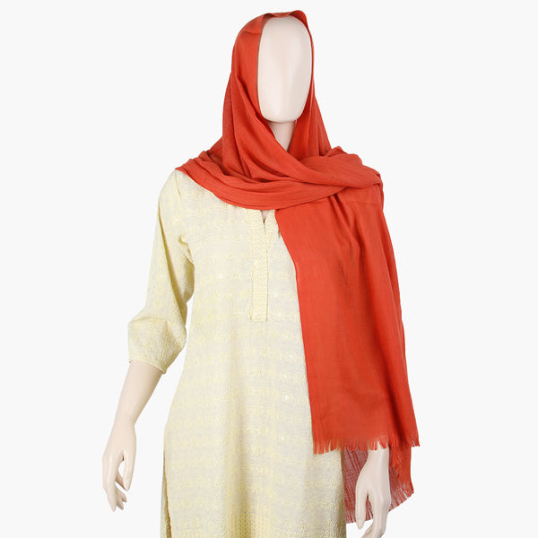 Women's Scarf - Rust, Women Shawls & Scarves, Chase Value, Chase Value