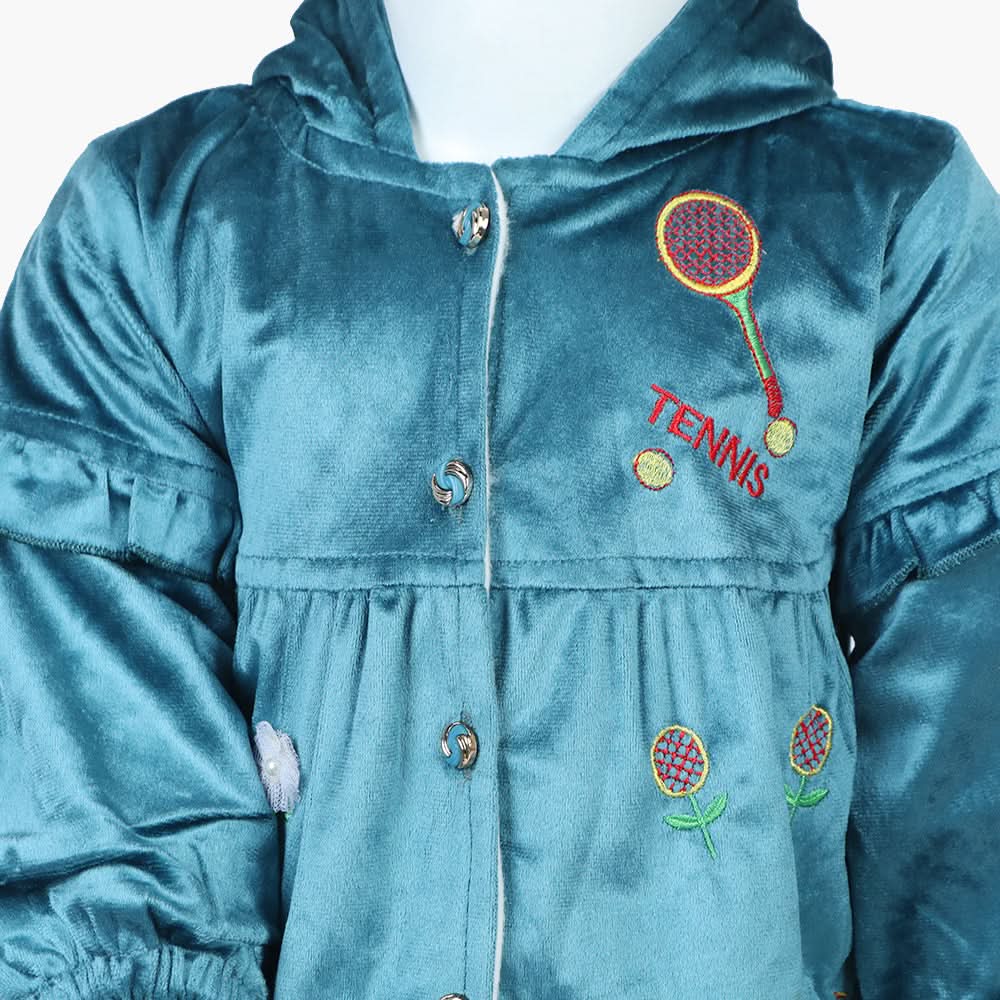 Girls Pant Suit - Steel Blue, Girls Suits, Chase Value, Chase Value