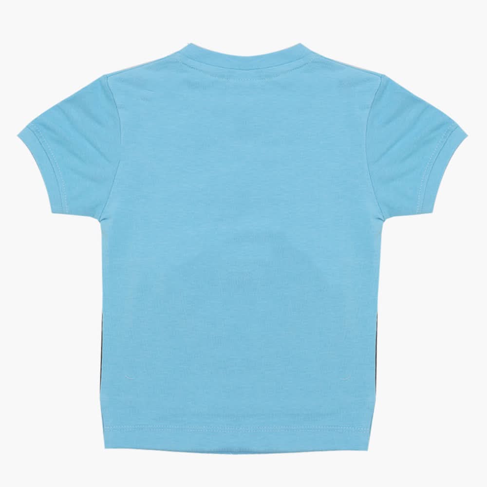 Boys Half Sleeves T-Shirt - Blue, Boys T-Shirts, Chase Value, Chase Value