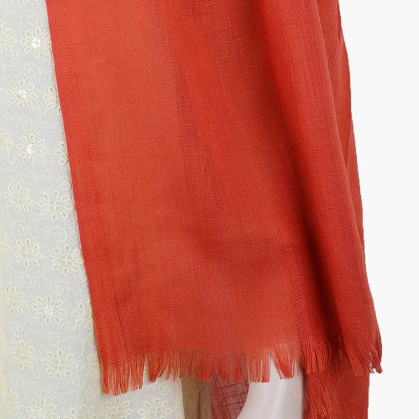 Women's Scarf - Rust, Women Shawls & Scarves, Chase Value, Chase Value