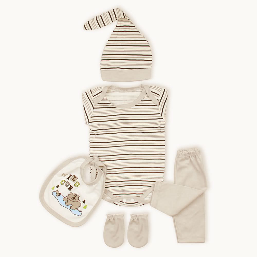 Newborn  Gift set - Light Brown, Newborn Gift Set, Chase Value, Chase Value