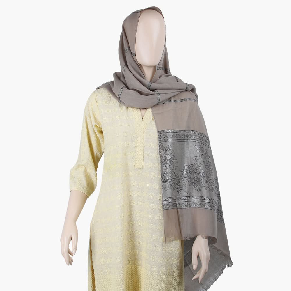 Women's Scarf - Grey, Women Shawls & Scarves, Chase Value, Chase Value