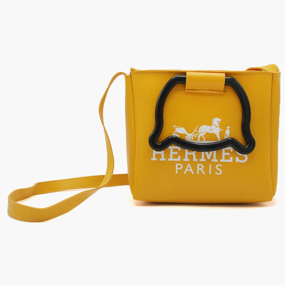 Women's Shoulder Bag - Yellow, Women Bags, Chase Value, Chase Value