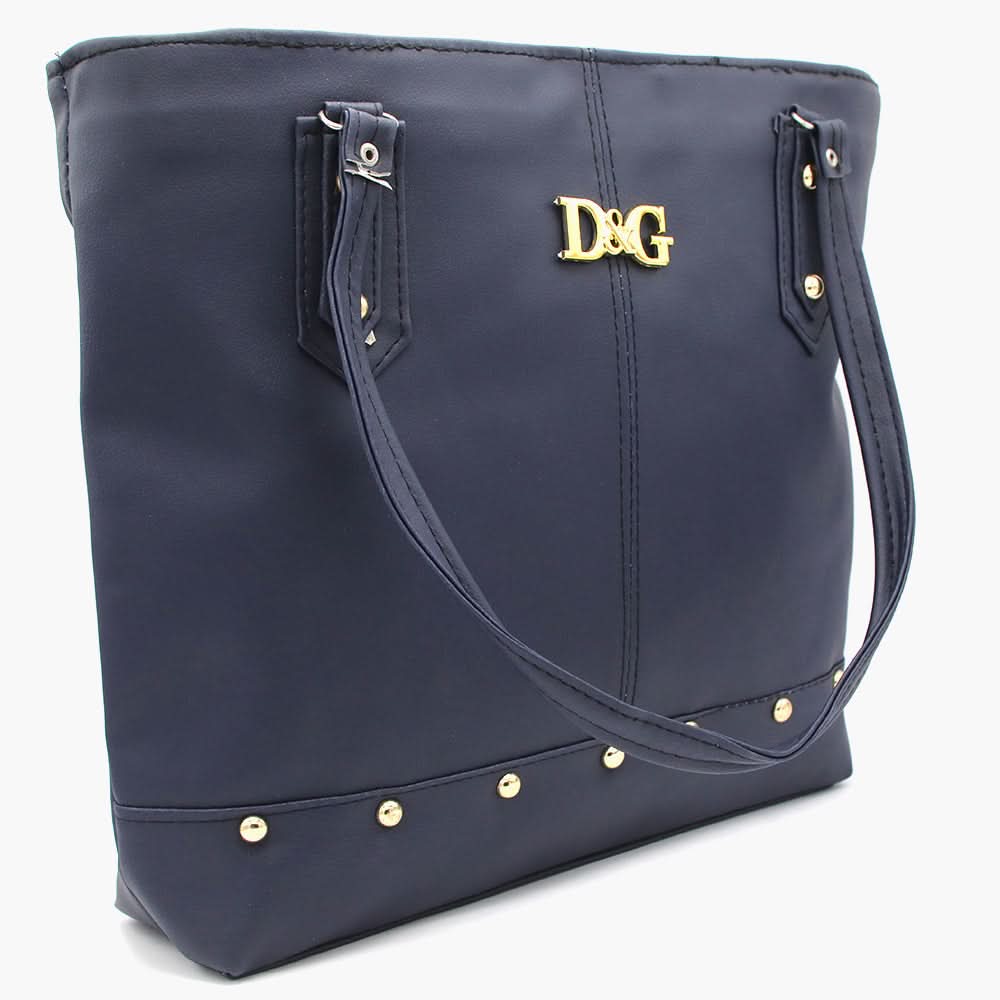 Women's Handbag - Navy Blue, Women Bags, Chase Value, Chase Value