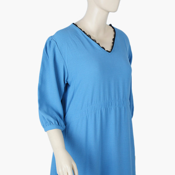 Women's Western Long Maxi - Steel Blue, Women T-Shirts & Tops, Chase Value, Chase Value