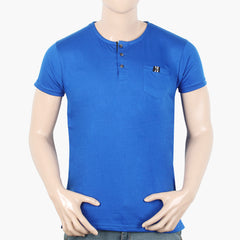 Men's Half Sleeves T-Shirt - Royal Blue, Men's T-Shirts & Polos, Chase Value, Chase Value